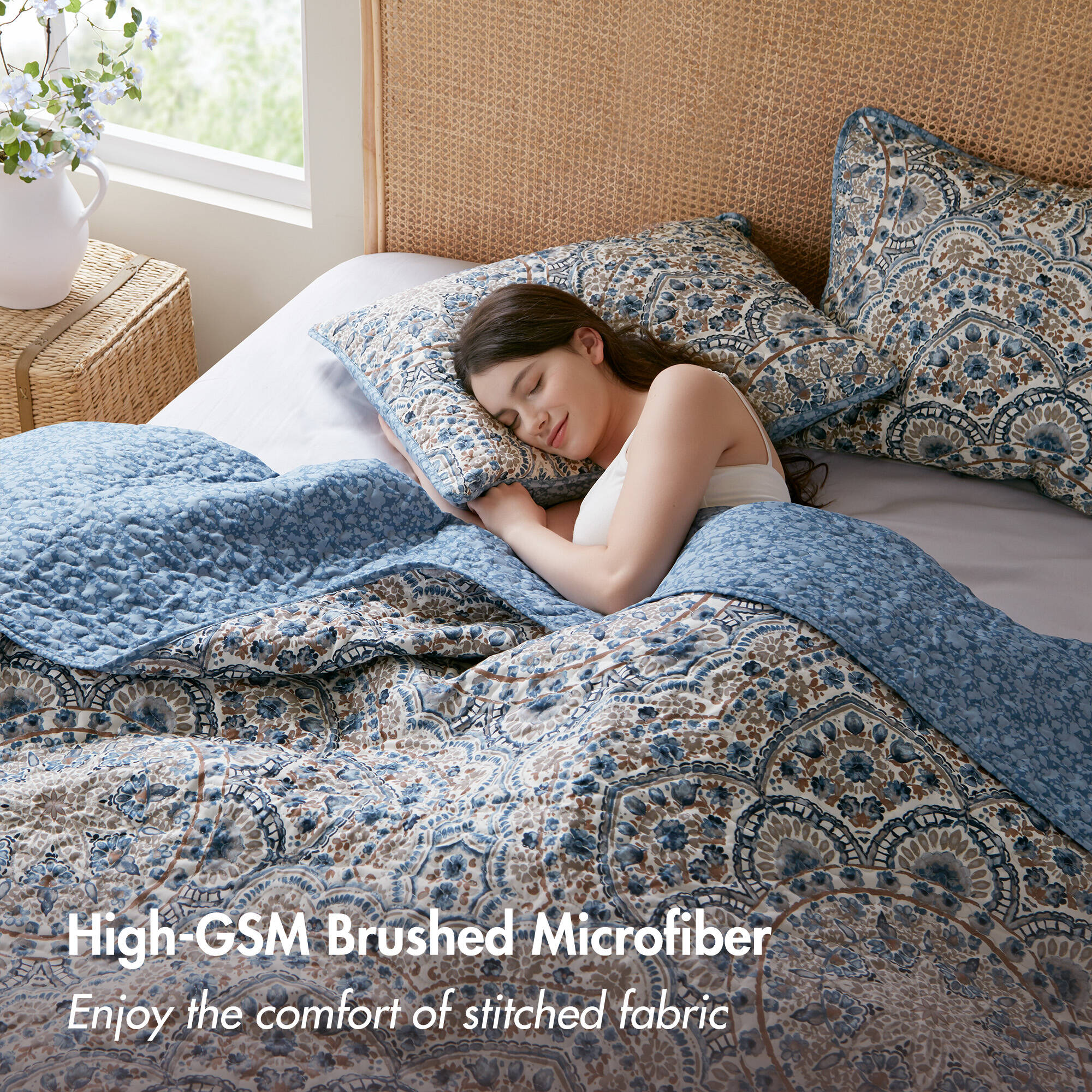 Valerie Boho Reversible Quilt