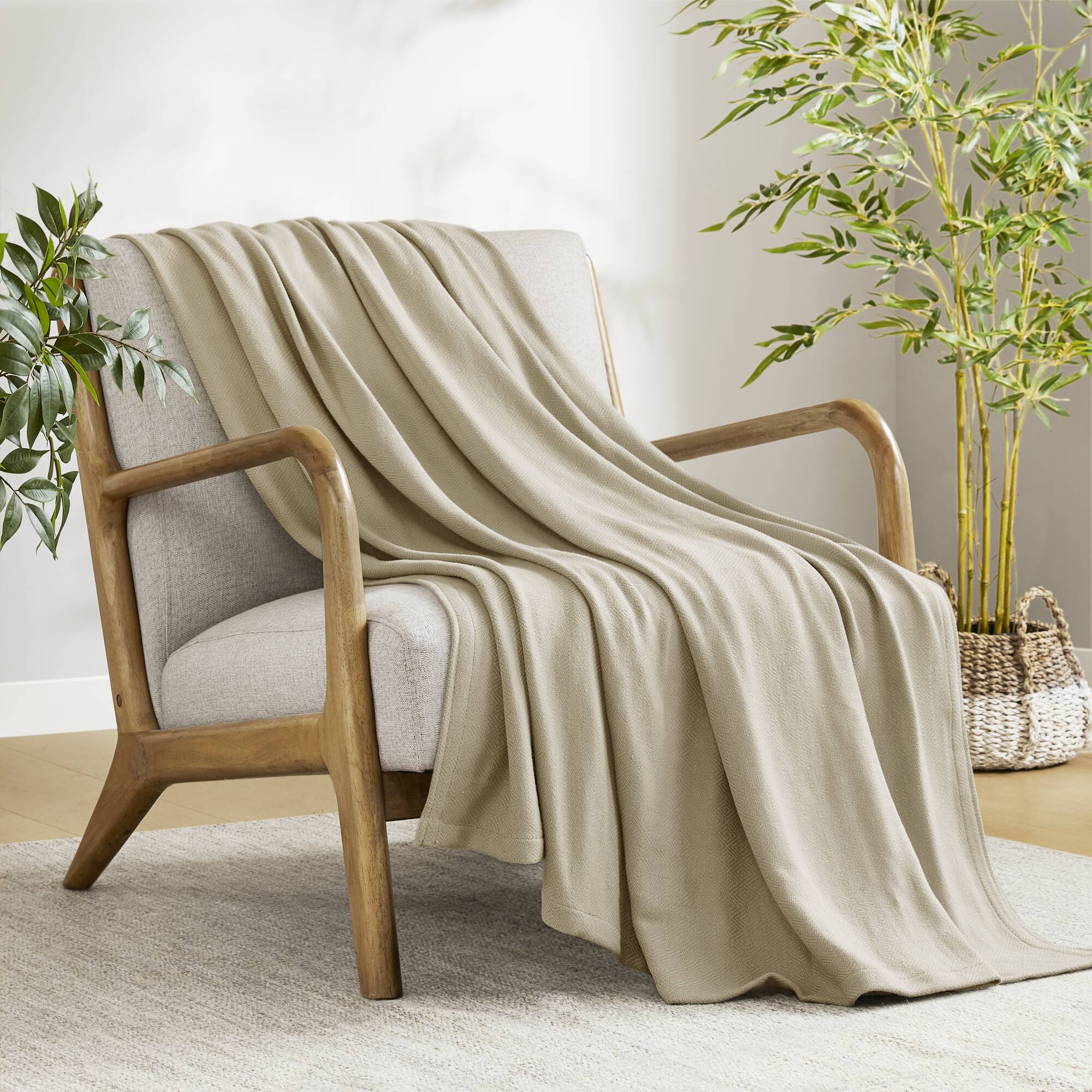 Bamboo Cotton Rayon Blanket