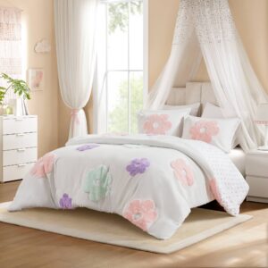 Gracie Floral Reversible Tufted Chenille Duvet Cover Set from Urban Habitat Kids in  White/Purple. Gracie Floral Reversible Tufted Chenille Duvet Cover Set from Urban Habitat Kids in  White/Purple. Gracie Floral Reversible Tufted Chenille Duvet Cover Set from Urban Habitat Kids in  White/Purple. Gracie Floral Reversible Tufted Chenille Duvet Cover Set from Urban Habitat Kids in  White/Purple. Gracie Floral Reversible Tufted Chenille Duvet Cover Set from Urban Habitat Kids in  White/Purple.
