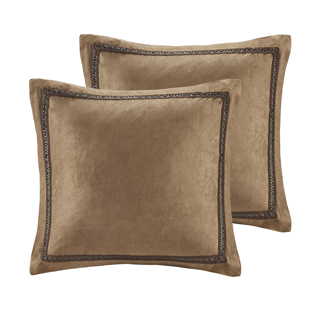 Hadley Plaid Euro sham