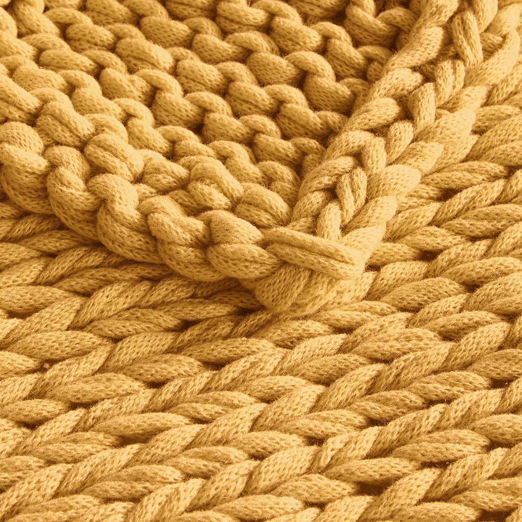 Chunky Double Knit Handmade Throw Blanket