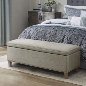 Caymus Rectangular Soft Close Storage Bench from Martha Stewart in Light Grey. Caymus Rectangular Soft Close Storage Bench from Martha Stewart in Light Grey. Caymus Rectangular Soft Close Storage Bench from Martha Stewart in Light Grey. Caymus Rectangular Soft Close Storage Bench from Martha Stewart in Light Grey. Caymus Rectangular Soft Close Storage Bench from Martha Stewart in Light Grey.