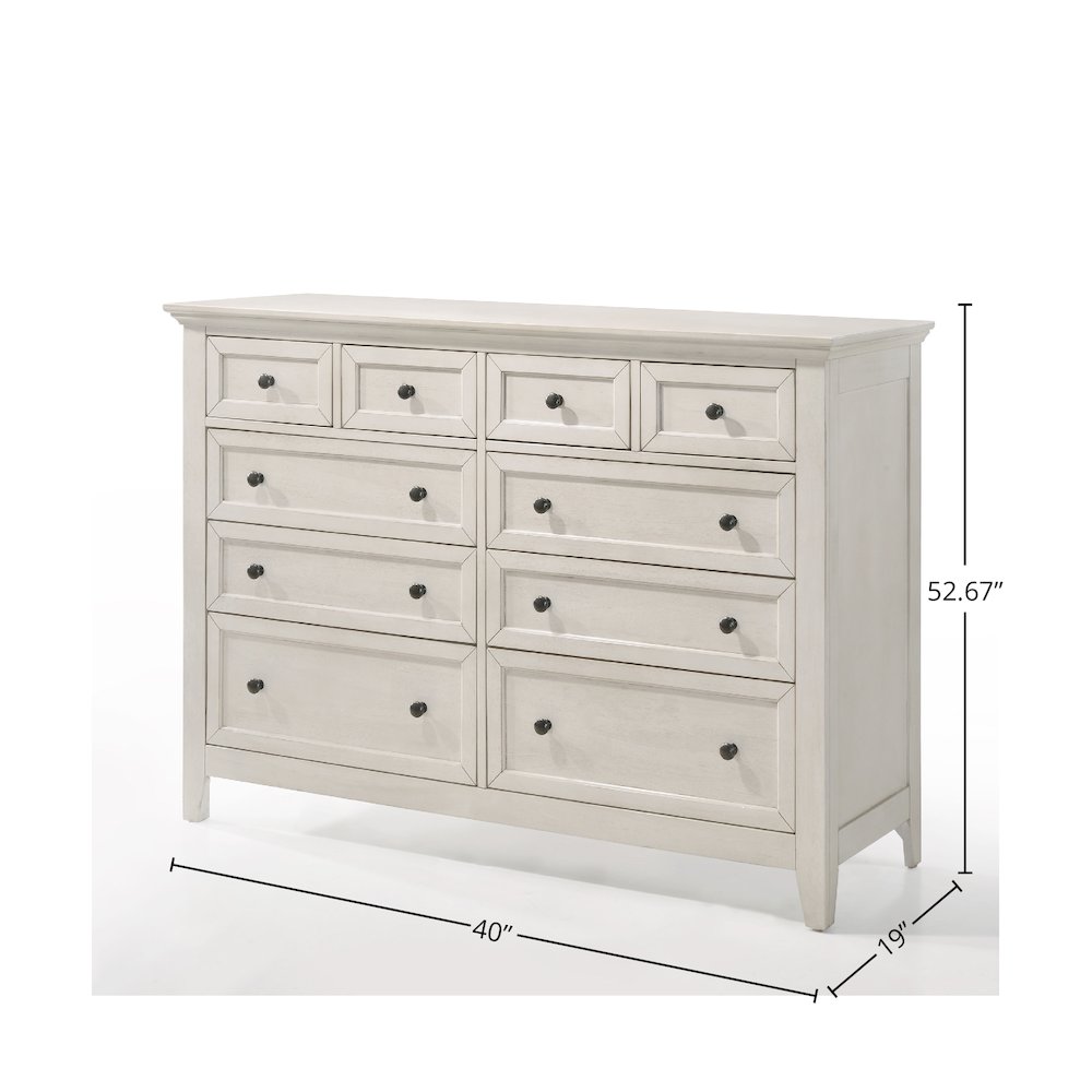 San Mateo 10-Drawer Dresser