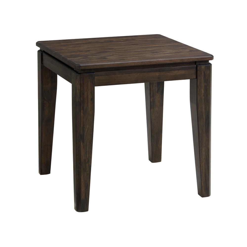 24″ x 24″ End Table in Brushed Mango