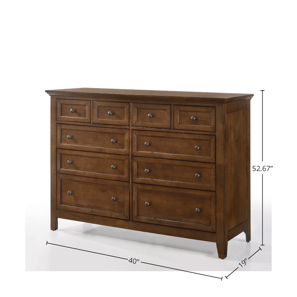 San Mateo 10-Drawer Dresser