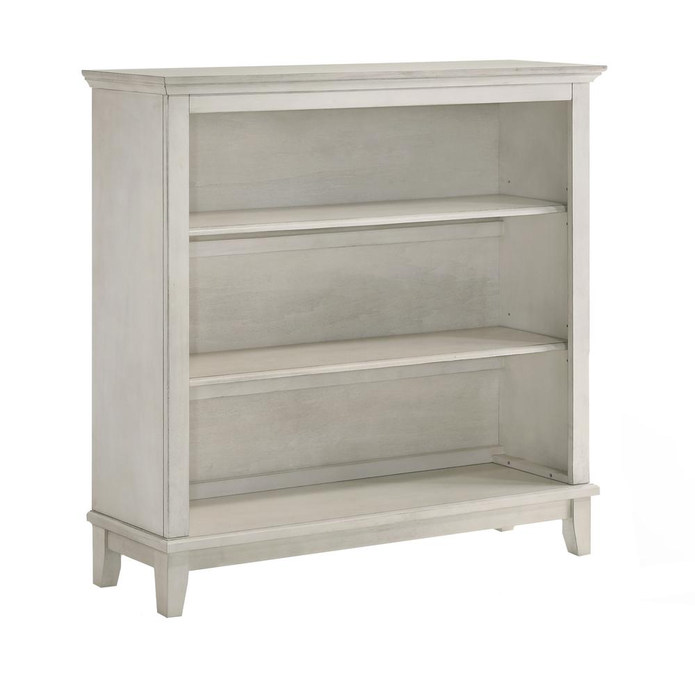 52″ Bookcase in Rustic White