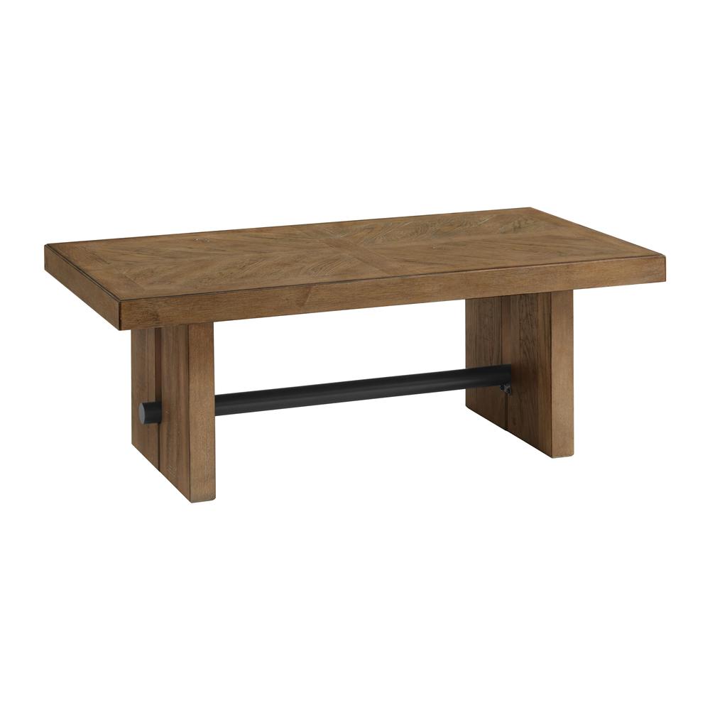 52″ x 28″ Cocktail Table in Weathered Oak