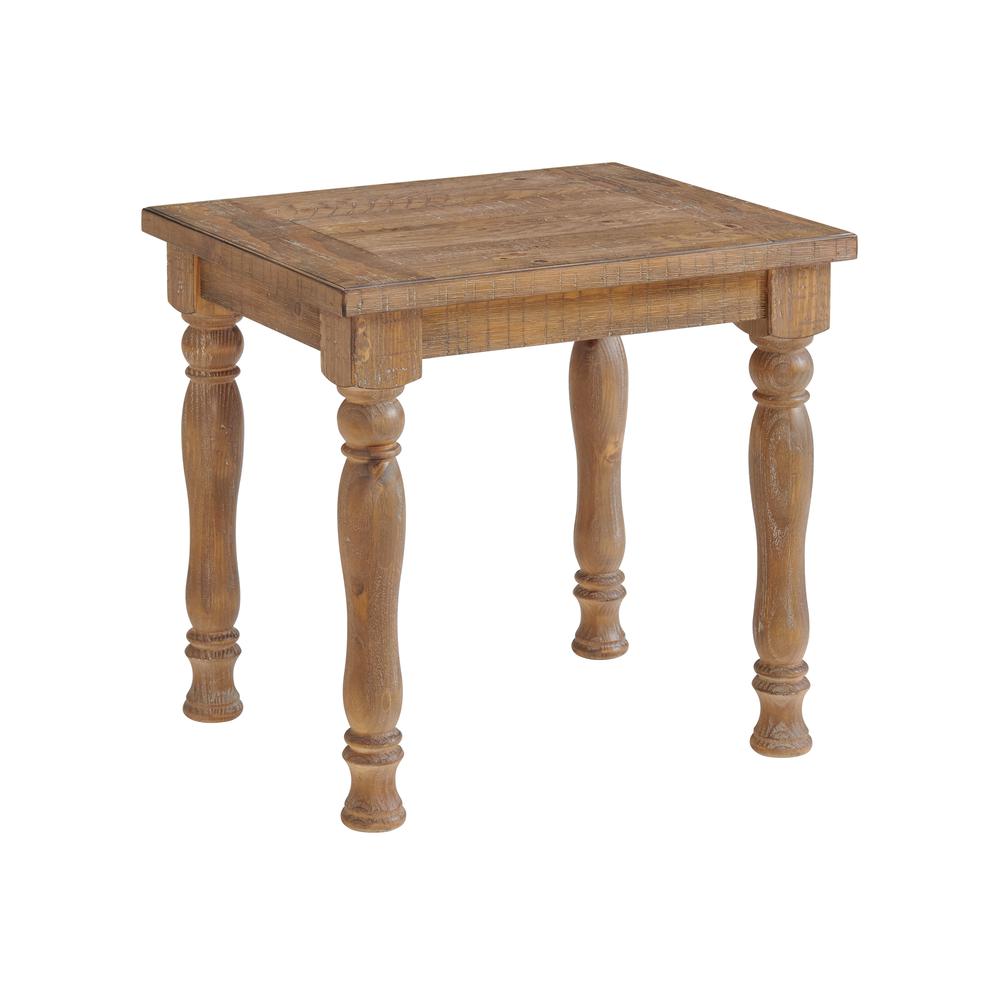 Turned Leg End Table