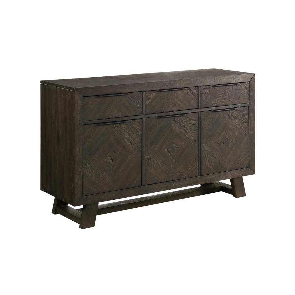 56″ Server in Reclaimed Chevron