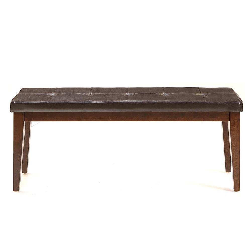 50″ Bench w/Cushion in Raisin