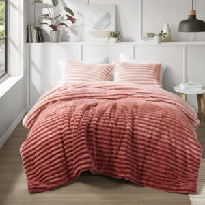 Avril Fluffy Ribbed Plush Comforter Set from Intelligent Design in  Blush Ombre. Avril Fluffy Ribbed Plush Comforter Set from Intelligent Design in  Blush Ombre. Avril Fluffy Ribbed Plush Comforter Set from Intelligent Design in  Blush Ombre. Avril Fluffy Ribbed Plush Comforter Set from Intelligent Design in  Blush Ombre. Avril Fluffy Ribbed Plush Comforter Set from Intelligent Design in  Blush Ombre.