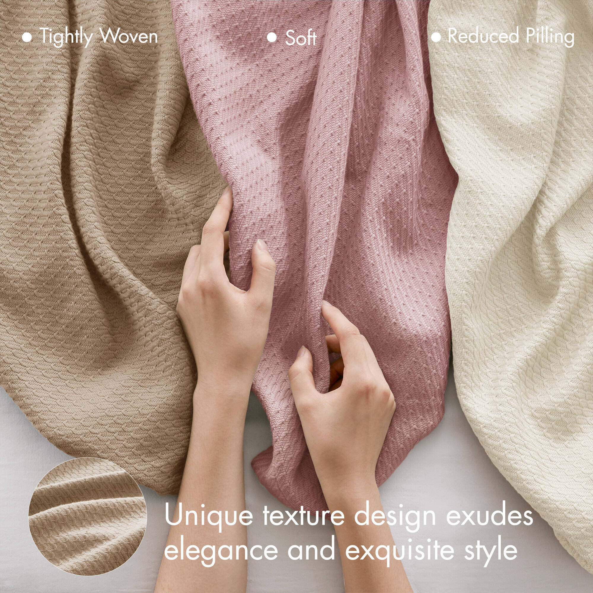 100% Certified Egyptian Cotton Blanket