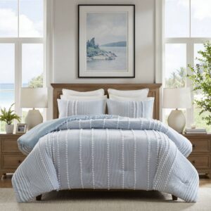 Anslee 3 Piece Cotton Yarn Dyed Comforter Set from Harbor House Blue in  Blue. Anslee 3 Piece Cotton Yarn Dyed Comforter Set from Harbor House Blue in  Blue. Anslee 3 Piece Cotton Yarn Dyed Comforter Set from Harbor House Blue in  Blue. Anslee 3 Piece Cotton Yarn Dyed Comforter Set from Harbor House Blue in  Blue. Anslee 3 Piece Cotton Yarn Dyed Comforter Set from Harbor House Blue in  Blue.