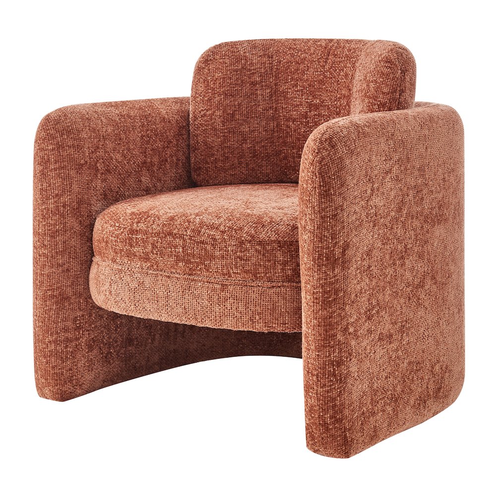 Deryll Chenille Accent Arm Chair