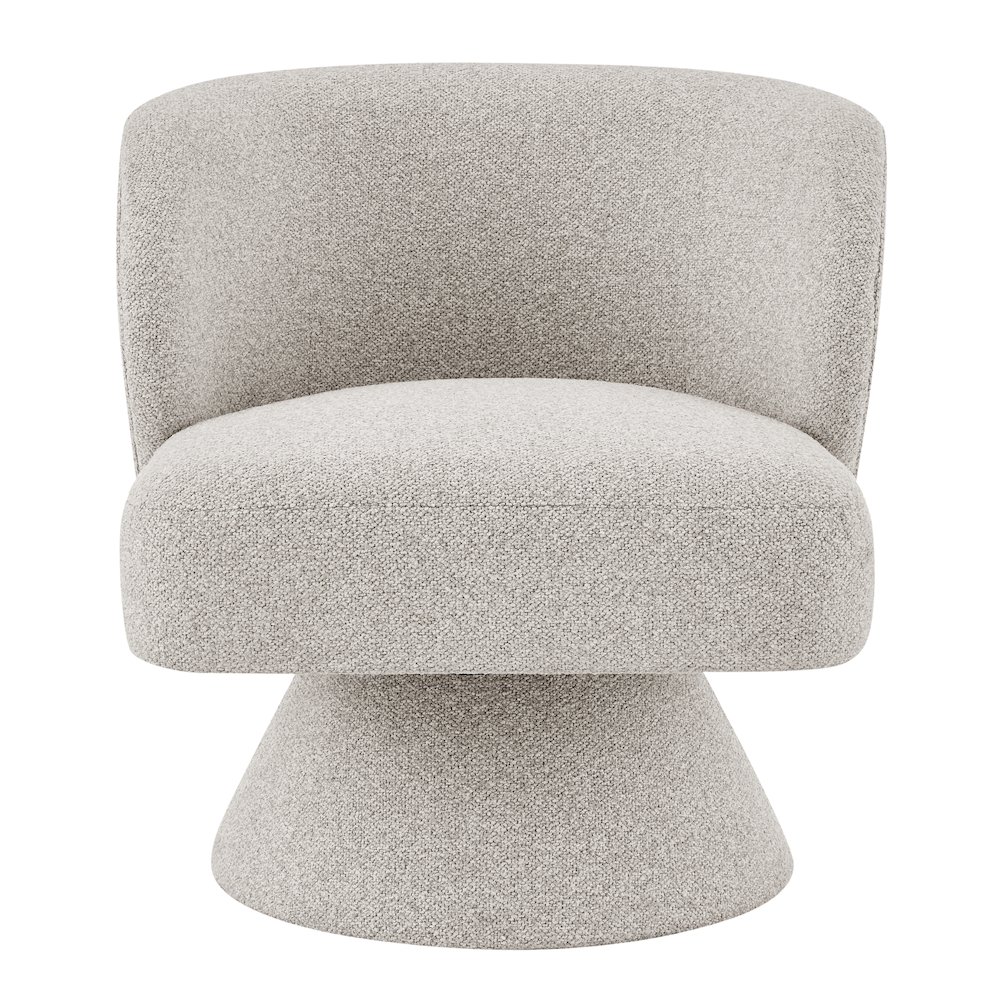 Jacinta Chenille Swivel Accent Chair