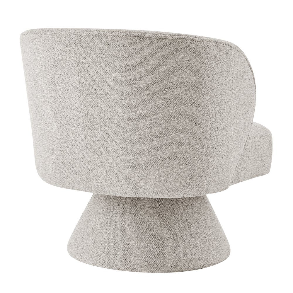 Jacinta Chenille Swivel Accent Chair