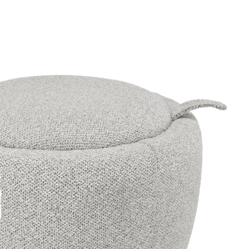 Murphy Chenille Storage Ottoman