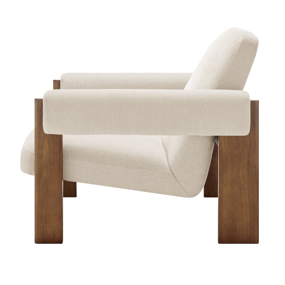 Silvia Fabric Accent Arm Chair