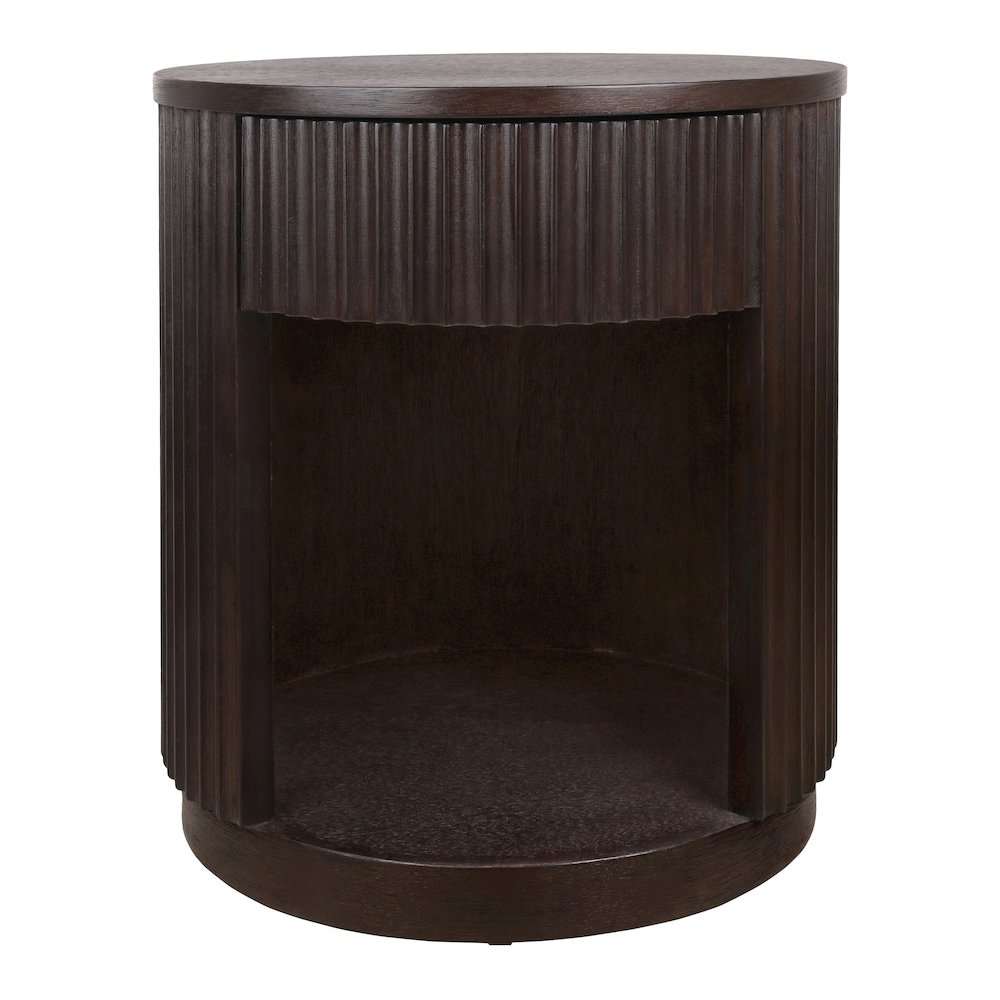 Truro Round Nightstand/Side Table