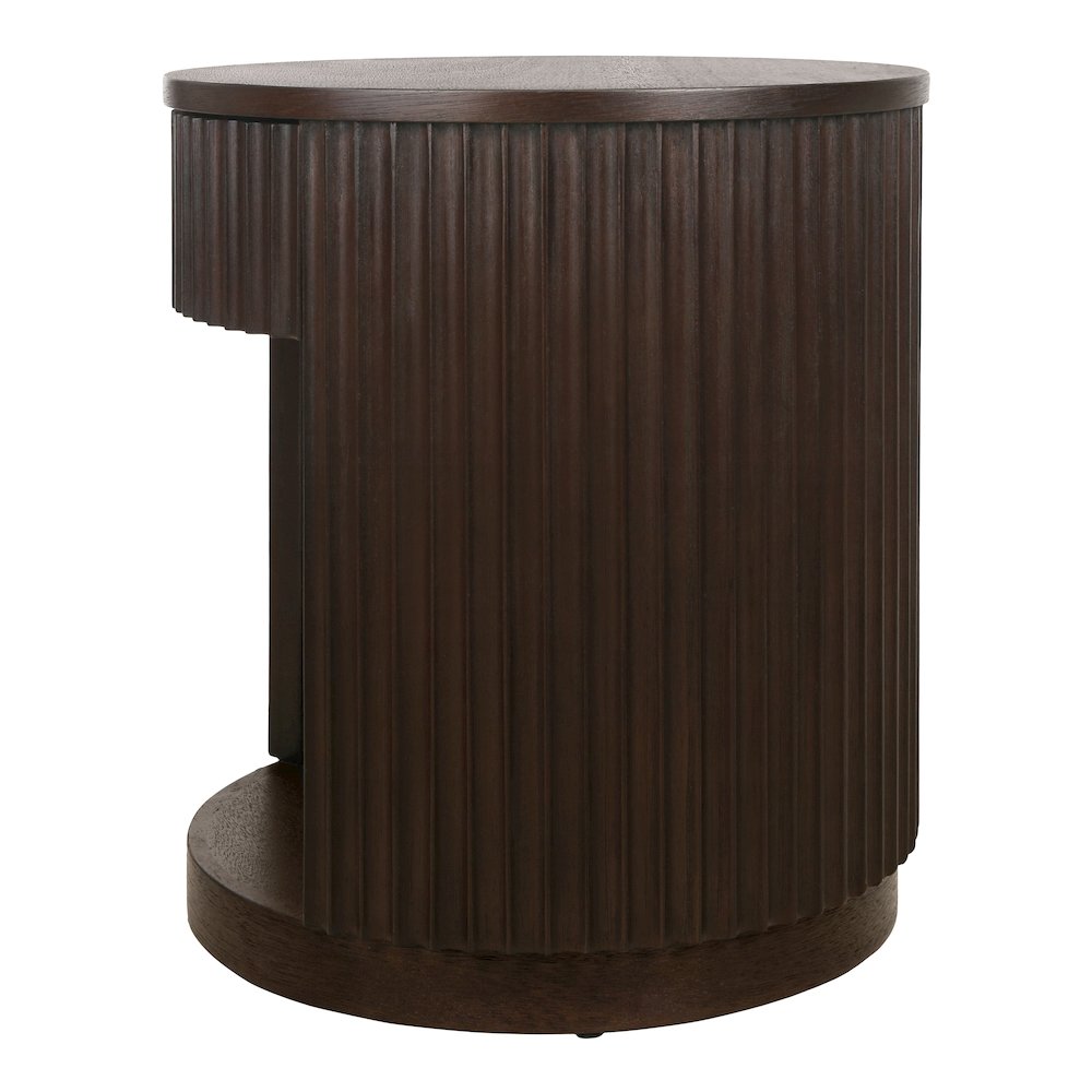 Truro Round Nightstand/Side Table