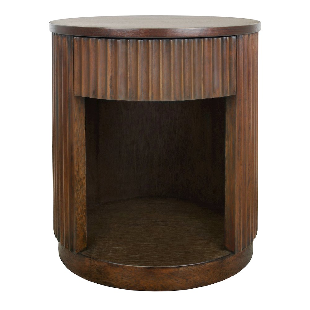 Truro Round Nightstand/Side Table