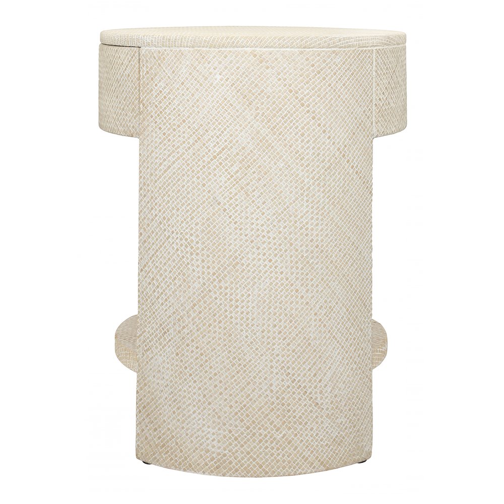 Zivon Round Nightstand/Side Table
