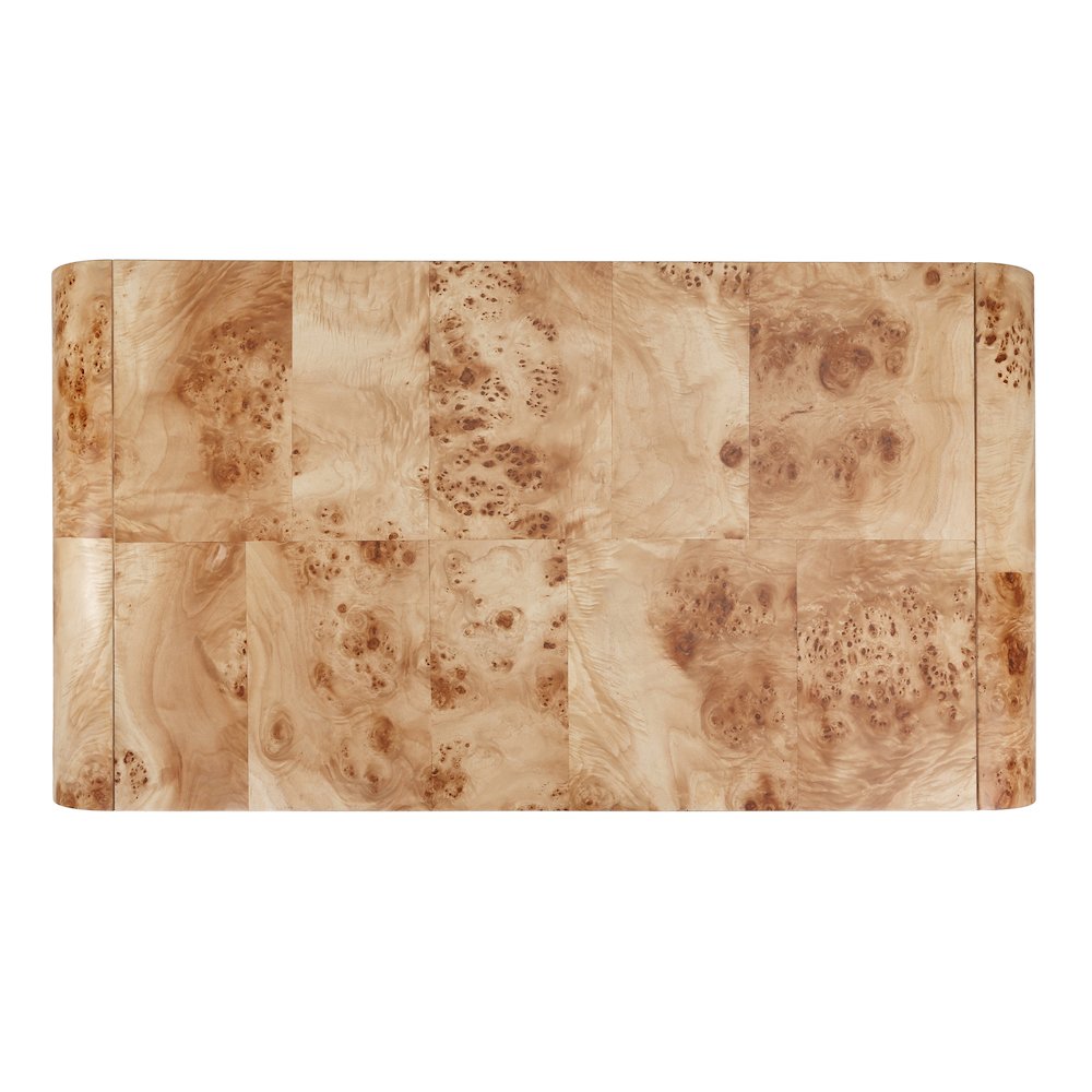 Adriel Burl Wood Coffee Table