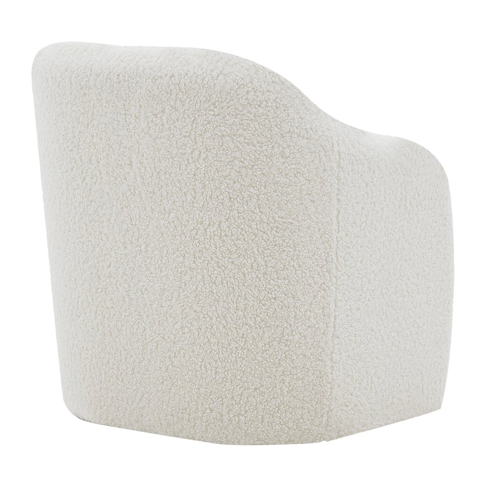 Zella Faux Shearling Accent Arm Chair