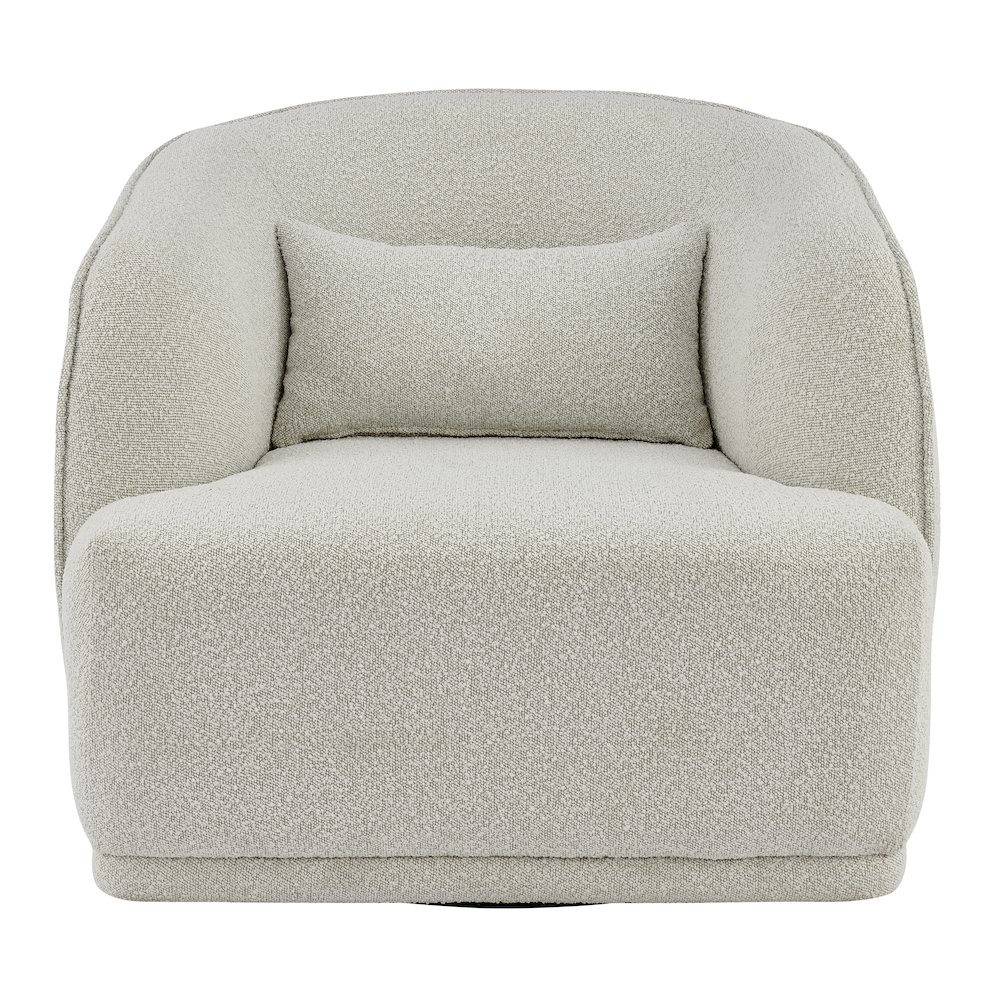Steward Boucle Swivel Accent Chair