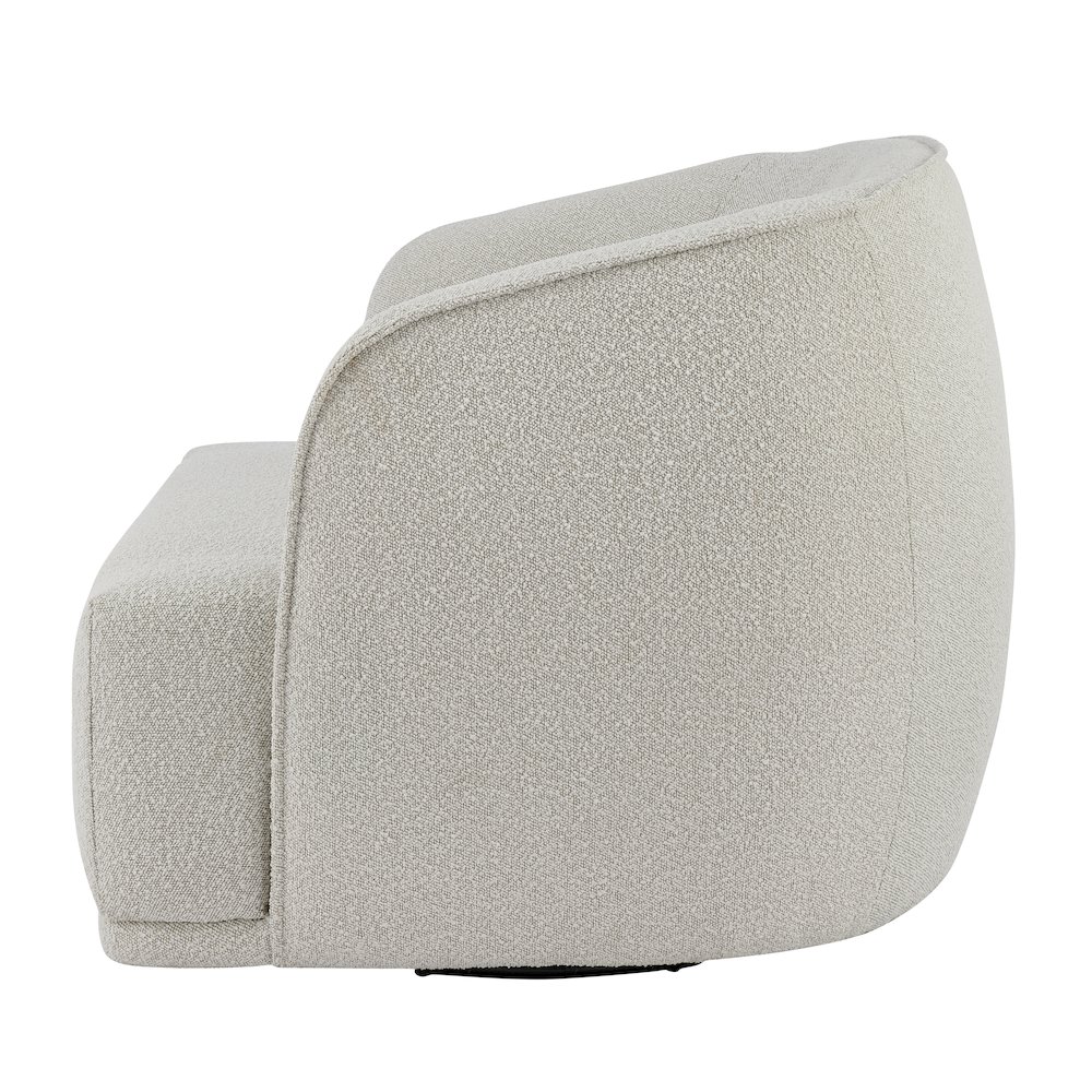 Steward Boucle Swivel Accent Chair