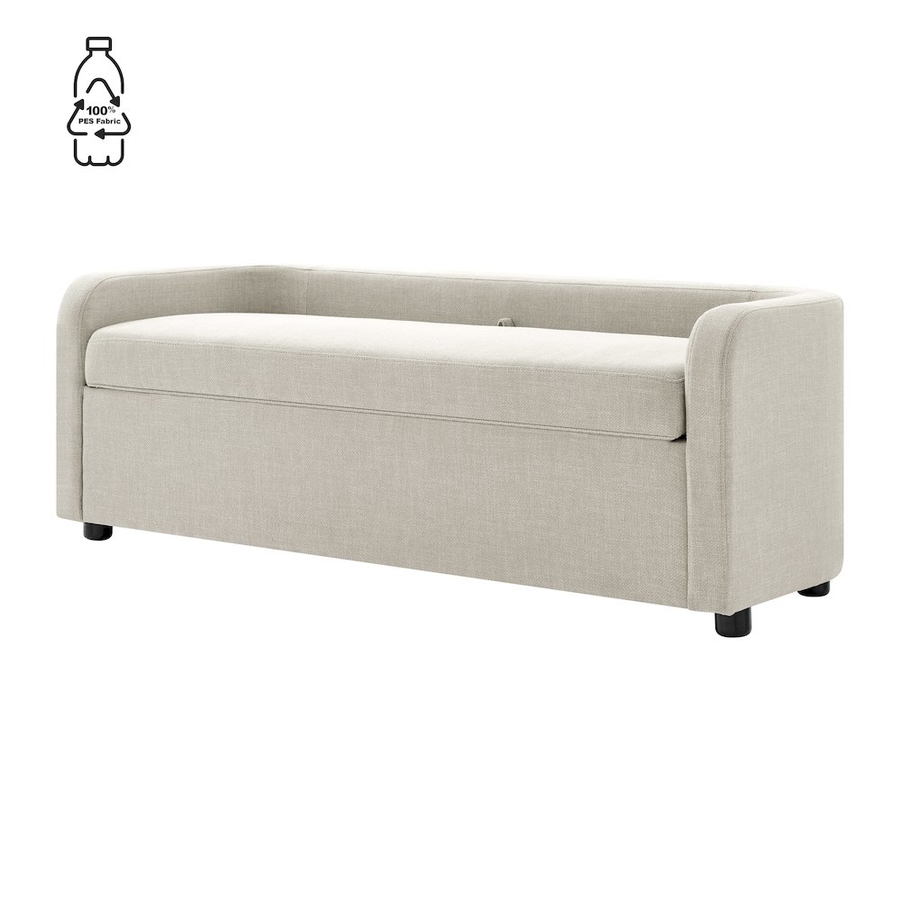 Wendy Linen Storage Bench