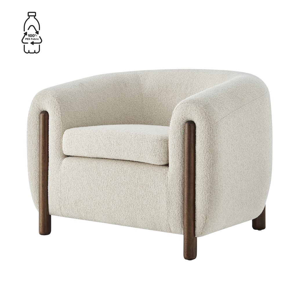 Cordelia Boucle Accent Arm Chair