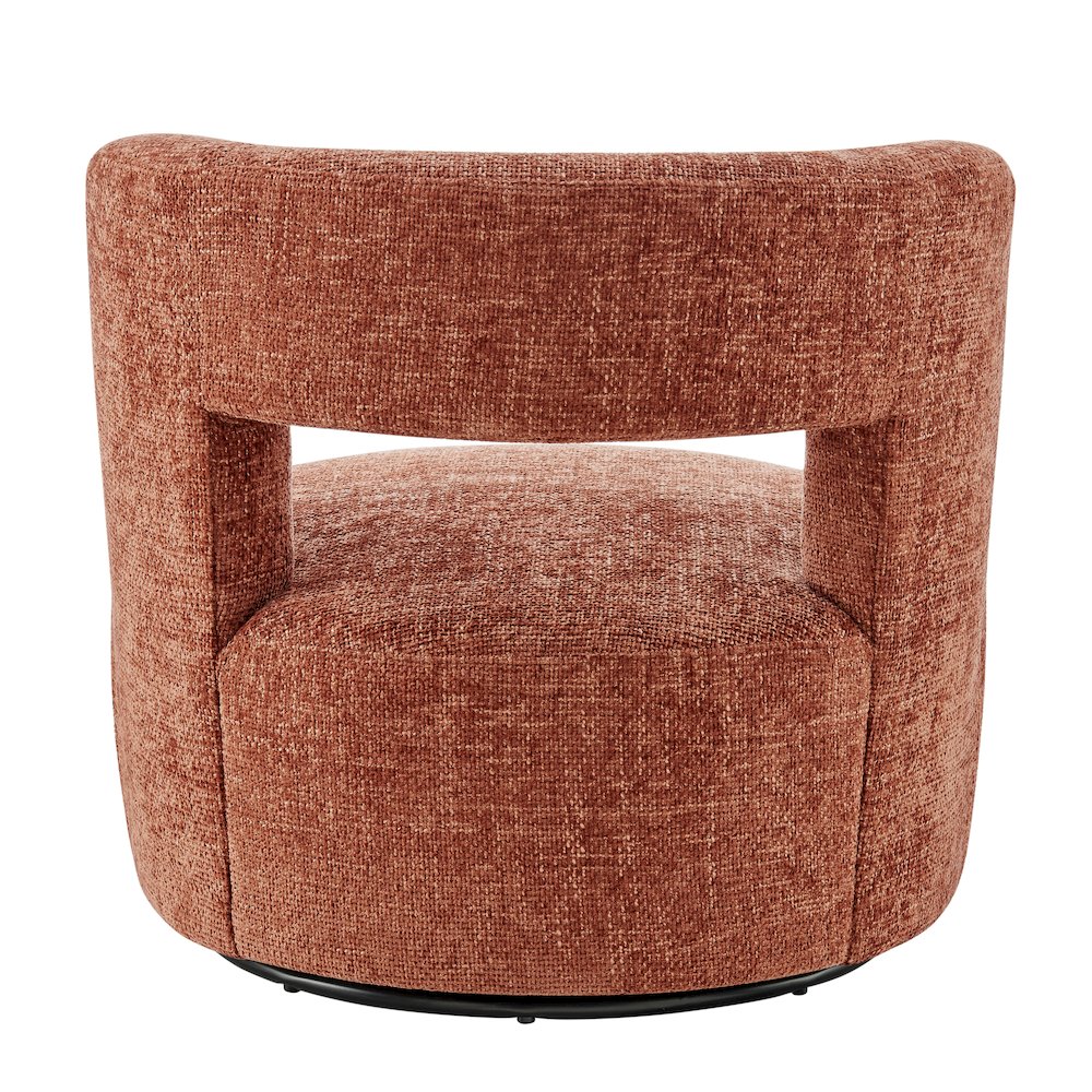 Jazzlyn Chenille Swivel Accent Chair