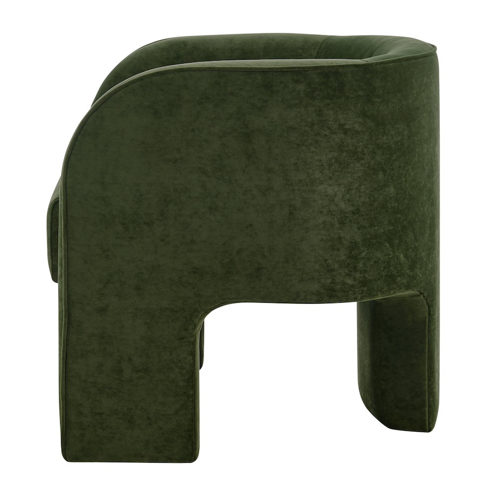 Matteo Velvet Accent Arm Chair
