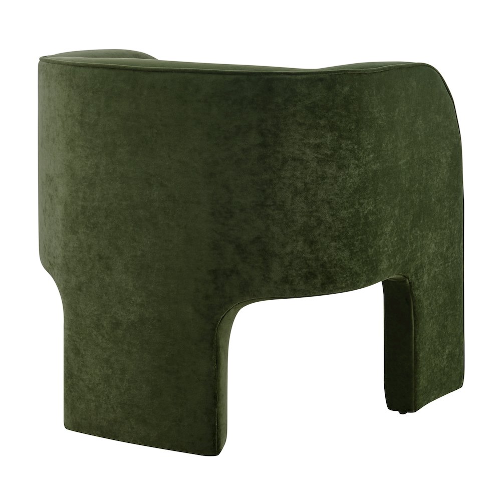 Matteo Velvet Accent Arm Chair