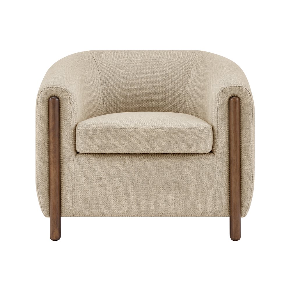 Ruth Linen Accent Arm Chair