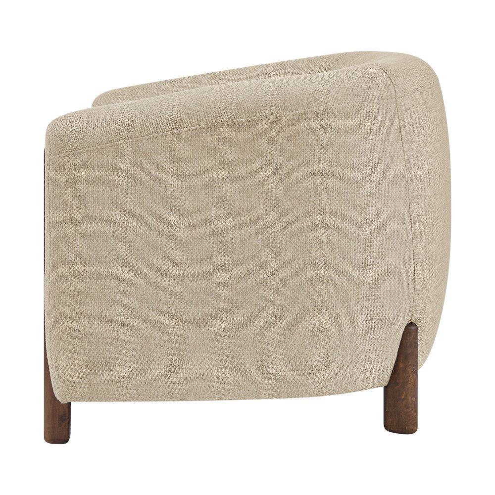 Ruth Linen Accent Arm Chair