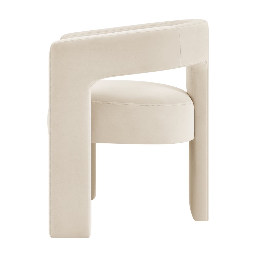 Sherlyn Velvet Dining Side Arm Chair
