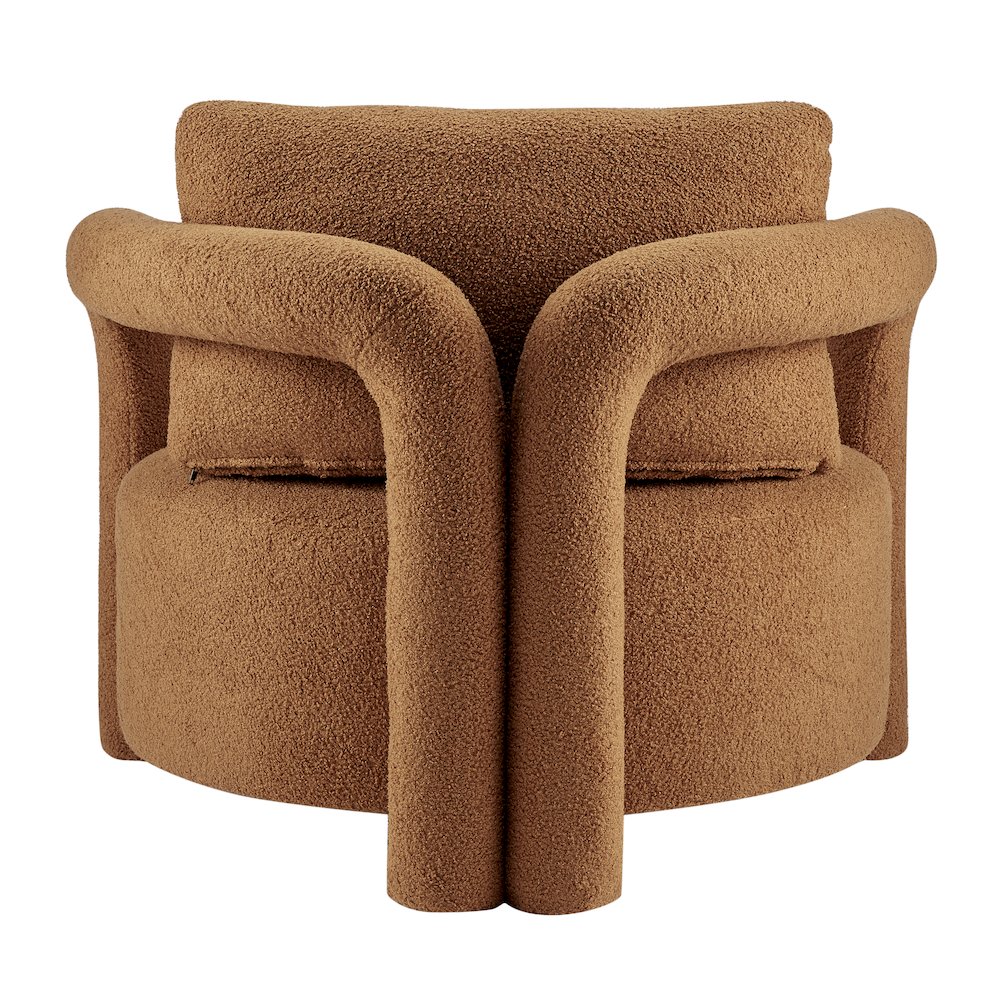 Maisie Faux Shearling Accent Arm Chair