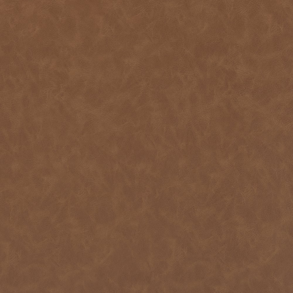Elora Faux Leather Round Ottoman