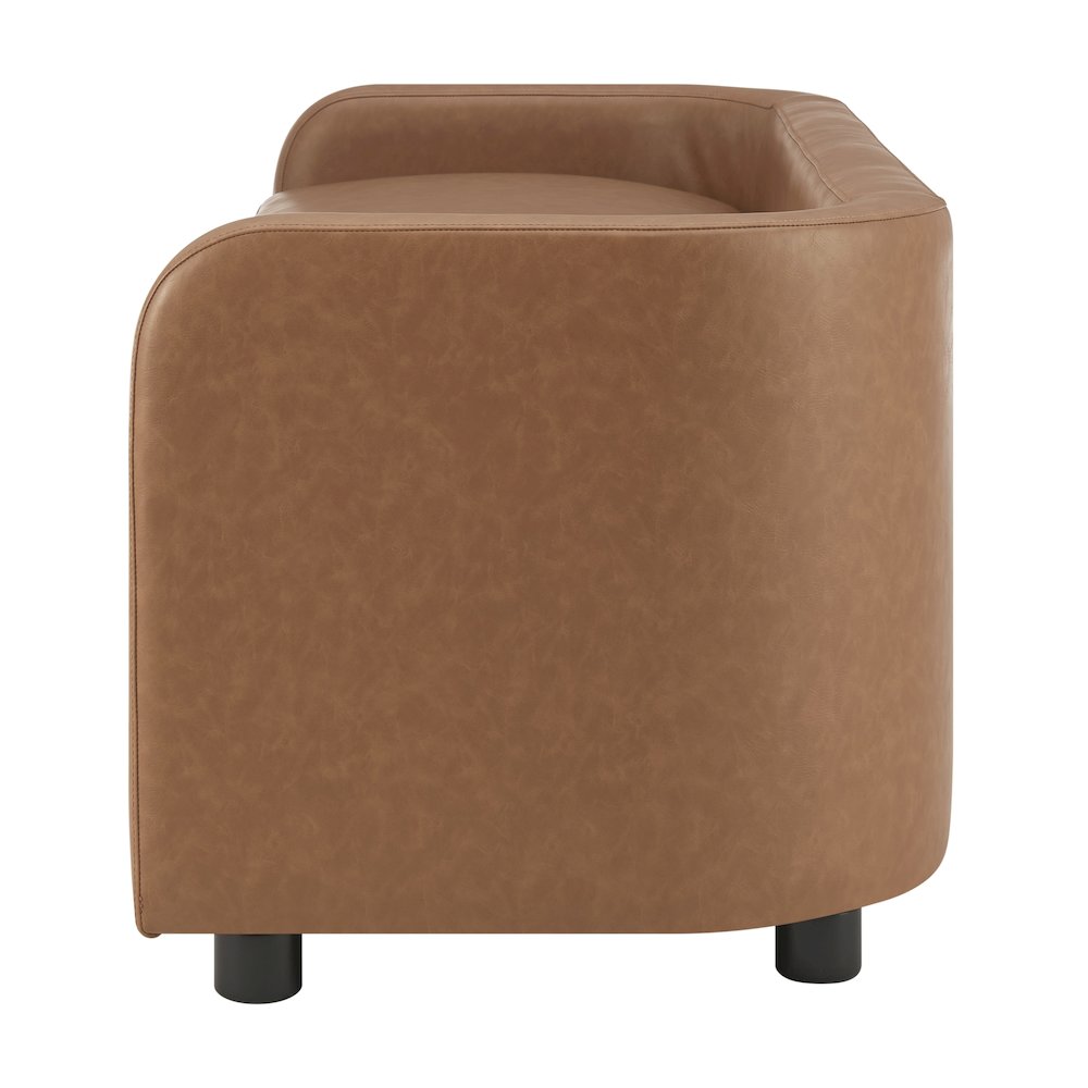 Wendy Faux Leather Storage Bench