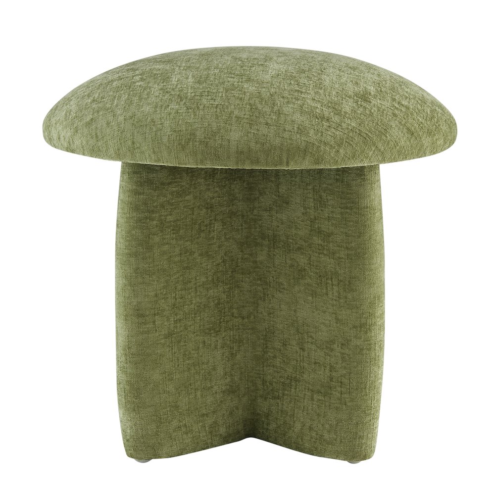 Cielo Chenille Ottoman