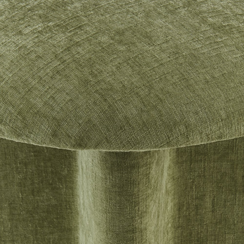 Cielo Chenille Ottoman