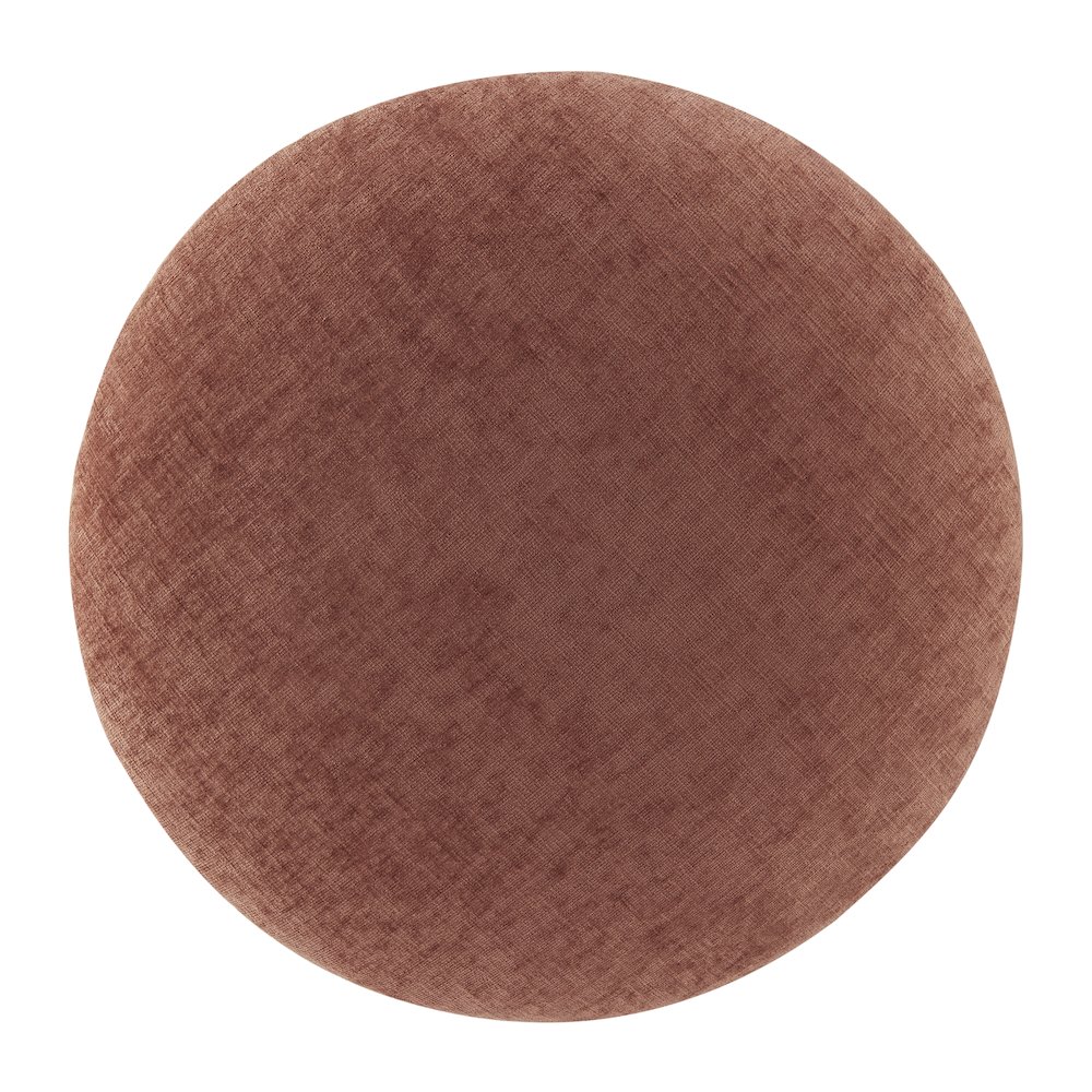 Cielo Chenille Ottoman