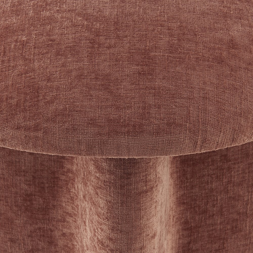 Cielo Chenille Ottoman