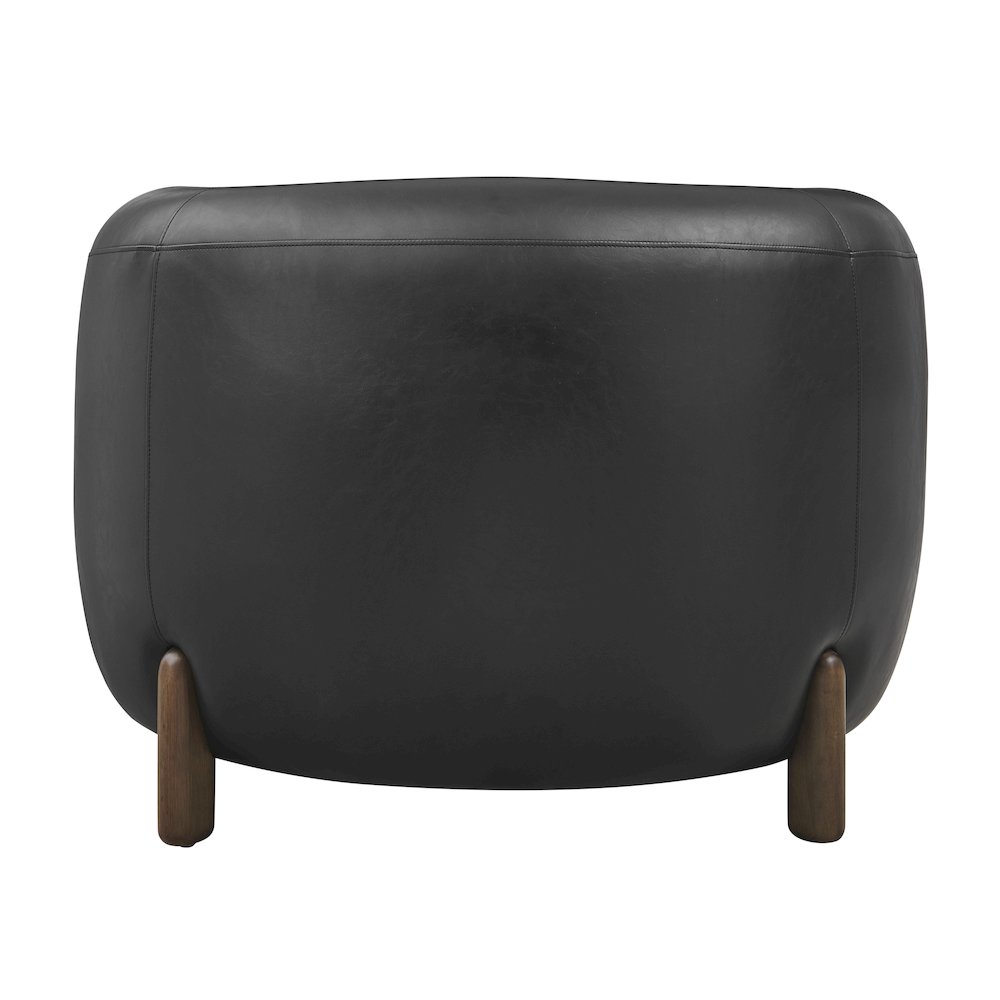 Cordelia Faux Leather Accent Arm Chair