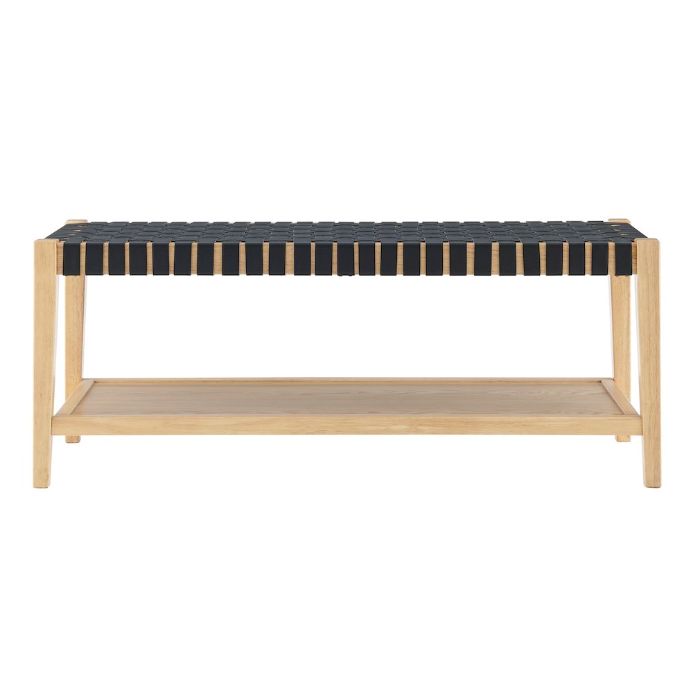 Marco Faux Leather Bench
