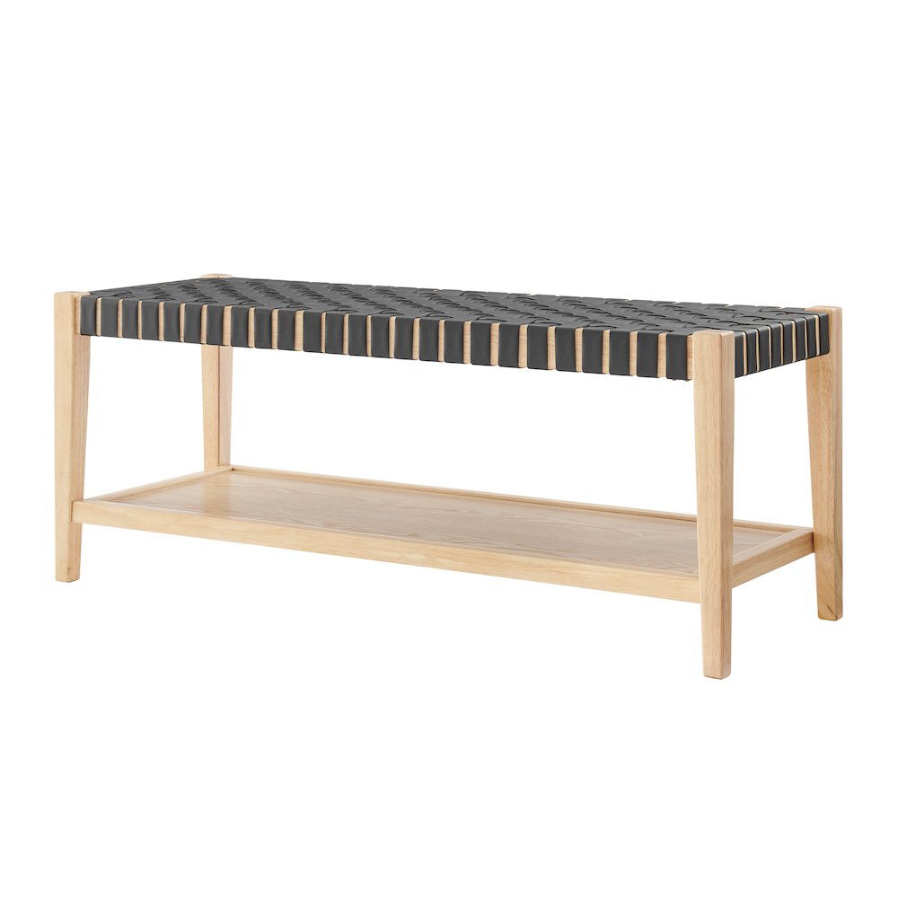 Marco Faux Leather Bench
