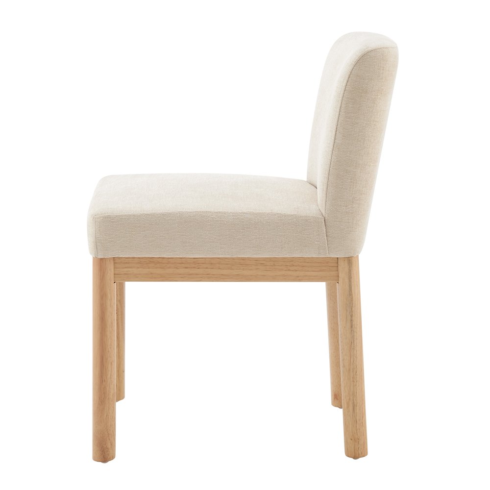 Bloomfield Chenille Low-Back Dining Side Chair