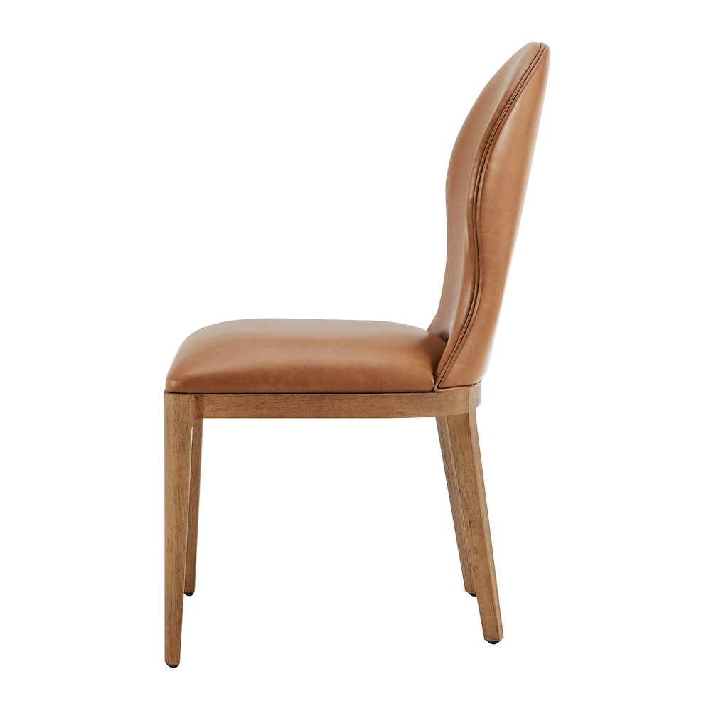 Eldoris Faux Leather Dining Side Chair